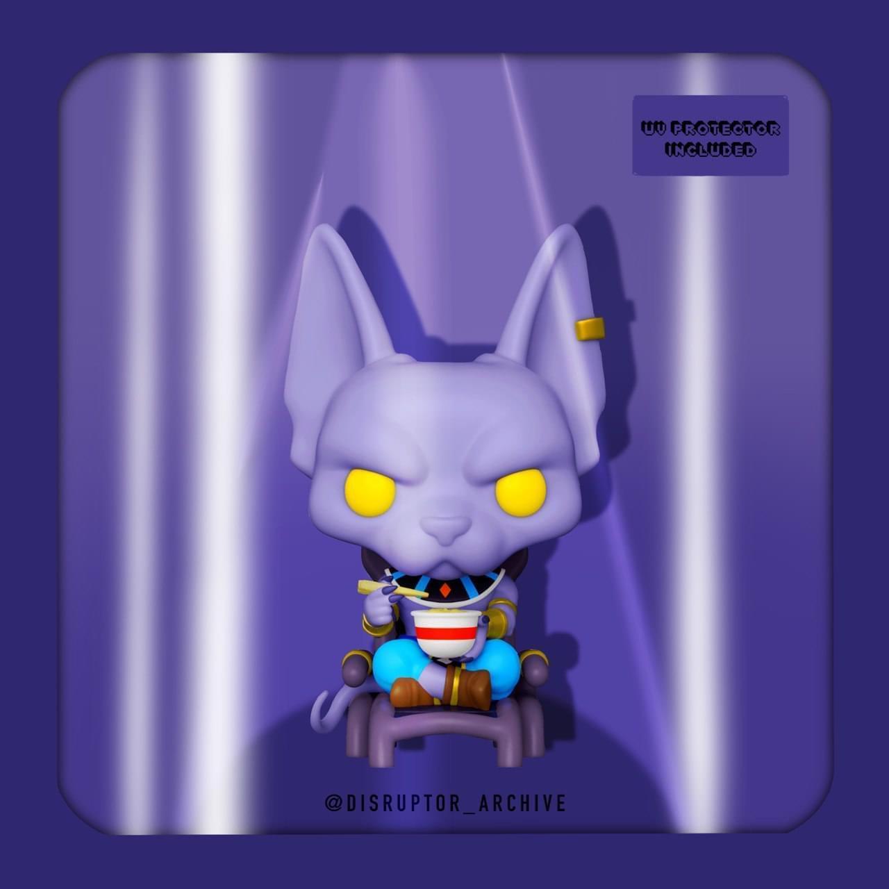 Dragon Ball Super Beerus Eating Noodles #1110 Funko