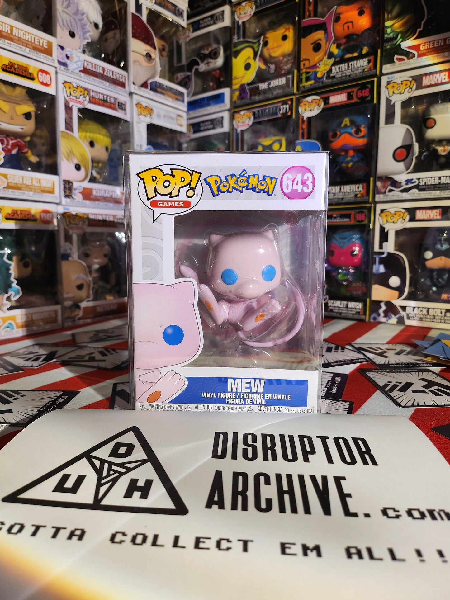 Pokémon Mew #643 Funko