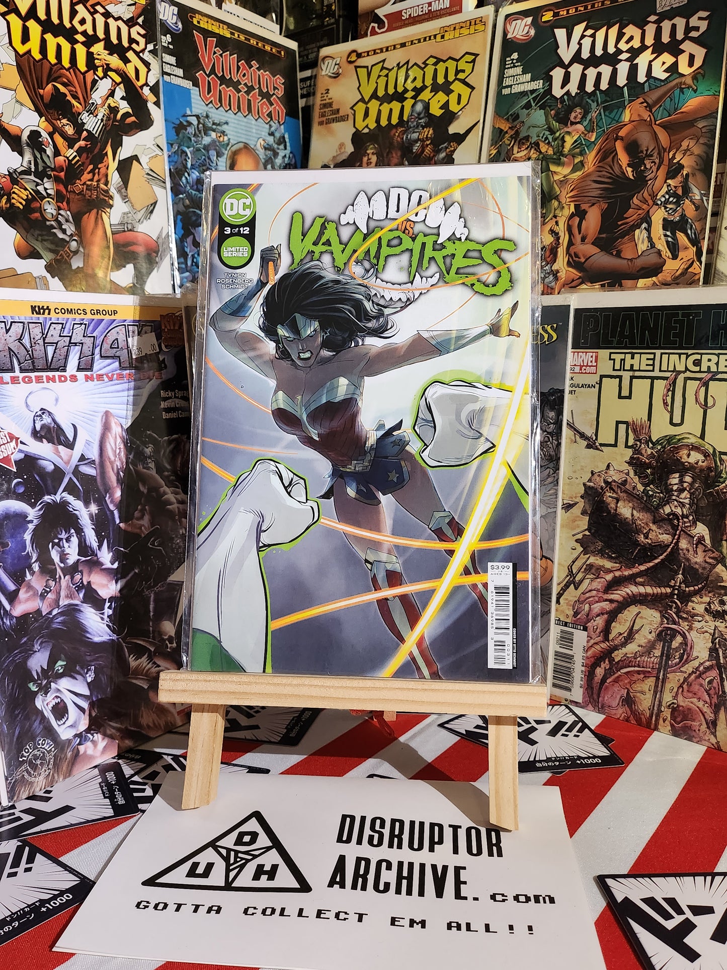 DC DC vs Vampires #3 of 12 Limited series Cover by Otto Schmidt