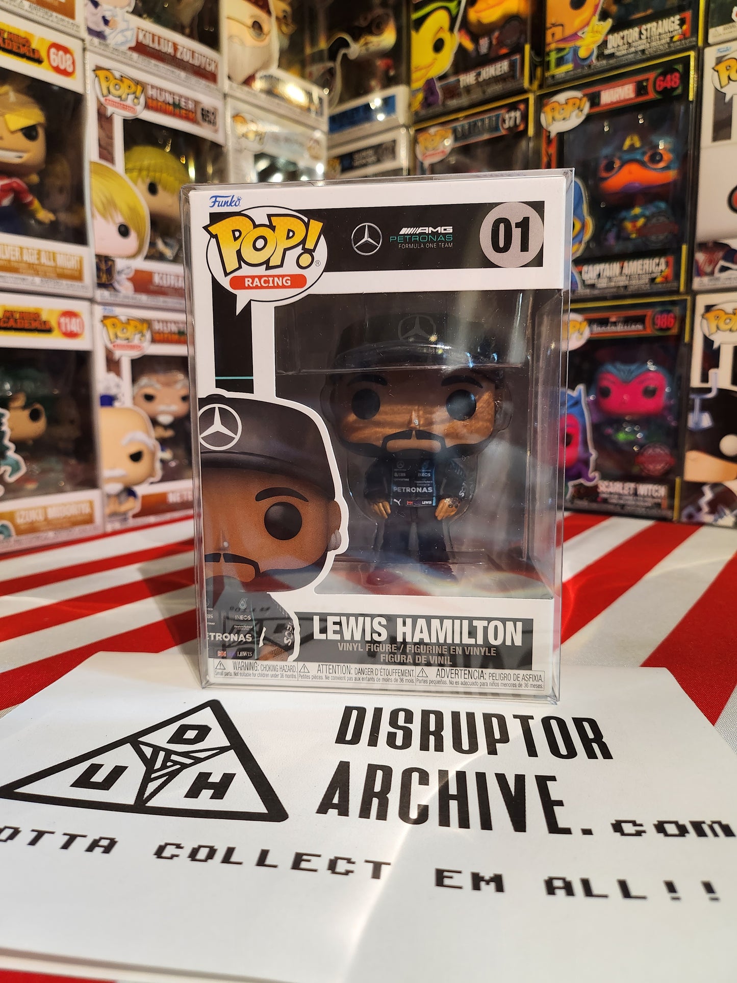 Funko POP! Formula 1 Lewis Hamilton #01