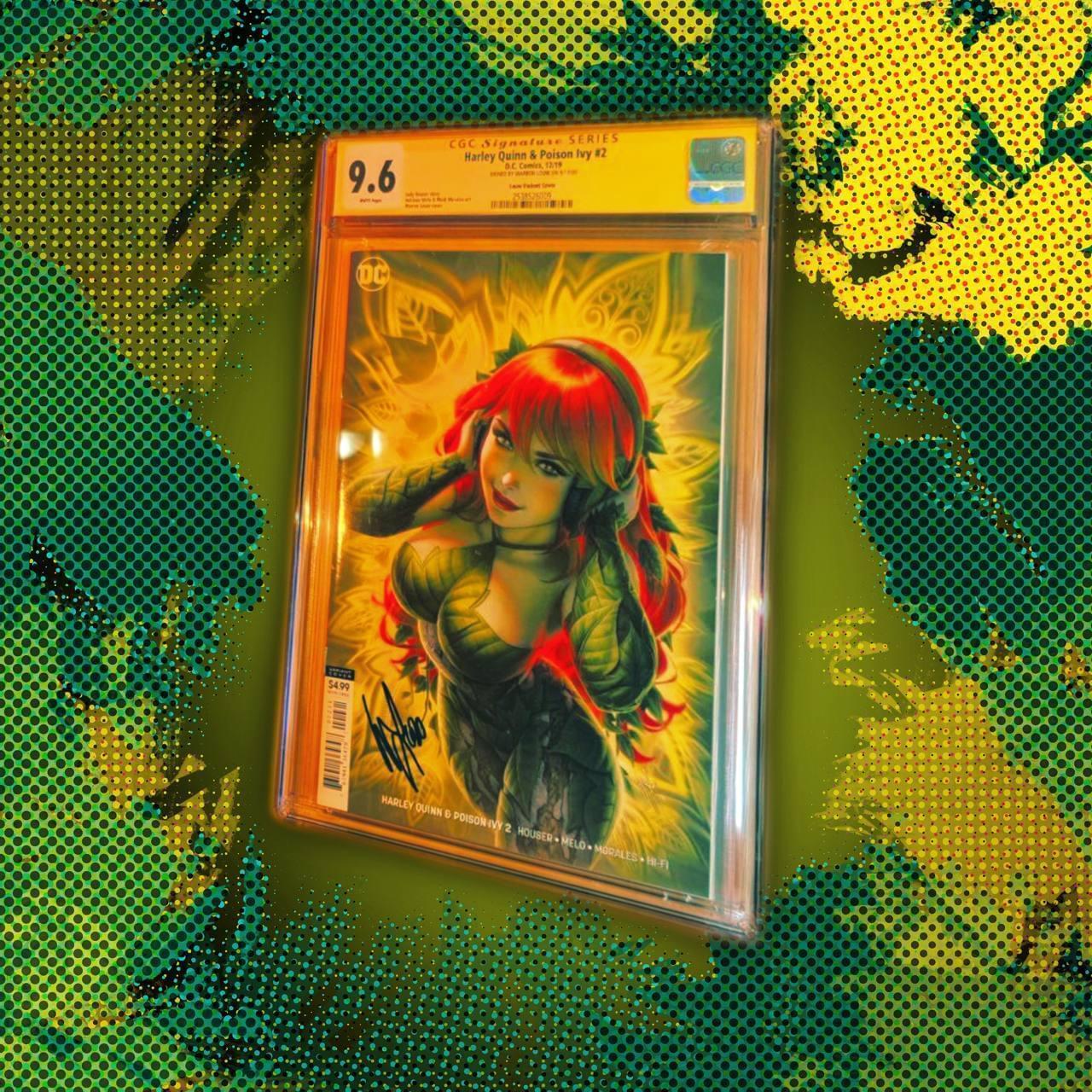 CGC Harley Quinn & Poison Ivy #2 Signed by Warren Louw