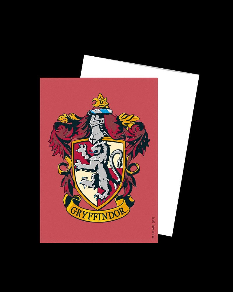 Dragon Shield: Harry Potter Matte Art Sleeves - Gryffindor
