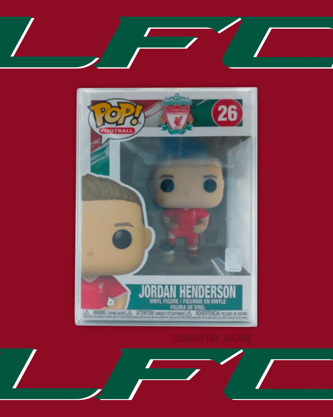 Liverpool FC Jordan Henderson #26 Funko