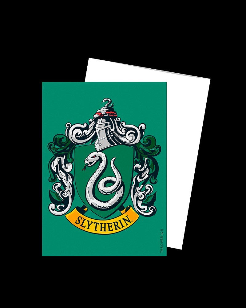 Dragon Shield: Harry Potter Matte Art Sleeves - Slytherin