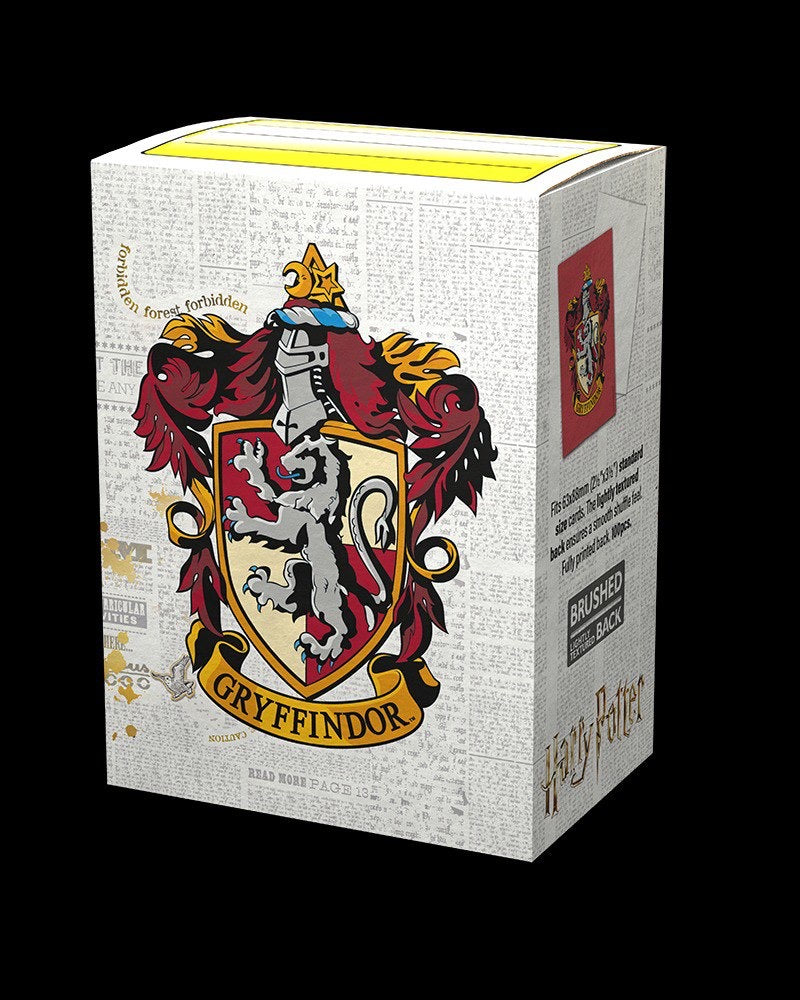 Dragon Shield: Harry Potter Matte Art Sleeves - Gryffindor