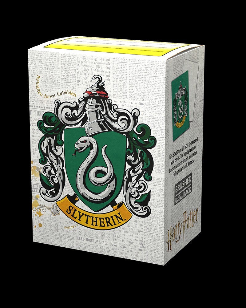 Dragon Shield: Harry Potter Matte Art Sleeves - Slytherin